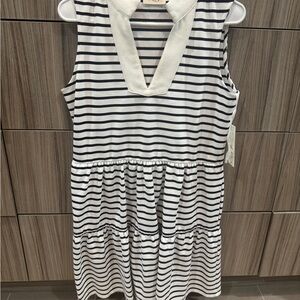 Nautical Sleeveless Dress